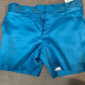 Helmut lang silk shorts.